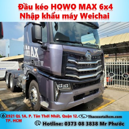 Ngoại Thất Đầu Kéo HOWO MAX Thaco