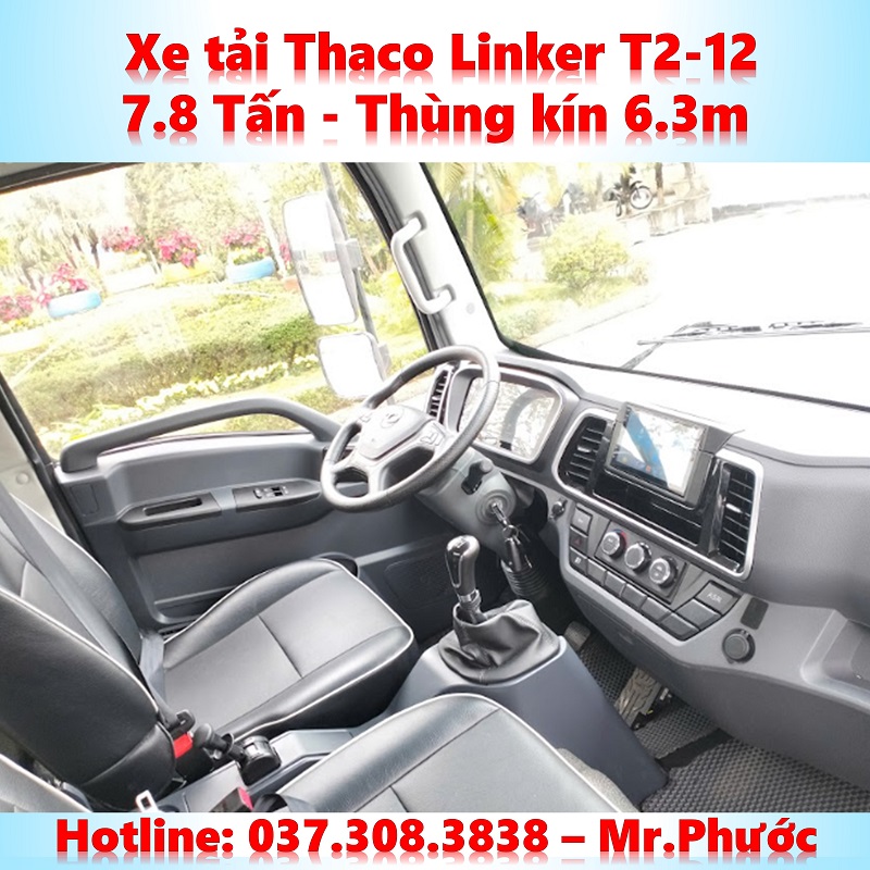 Nội thất xe tải Thaco T2 12 Nội thất xe tải Thaco T2 12