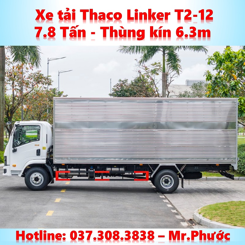 Xe tải Thaco 7.8 Tấn Thùng Kín Inox Xe tải Thaco 7.8 Tấn Thùng Kín Inox