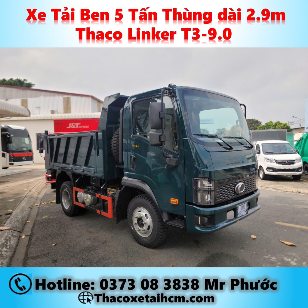 Tổng Thể Xe Ben Thaco 5 Tấn