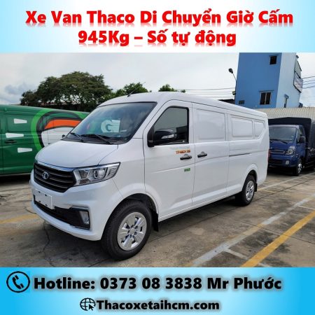 Van Thaco 2 Chỗ Thùng dài 2m9 Số Tự Động