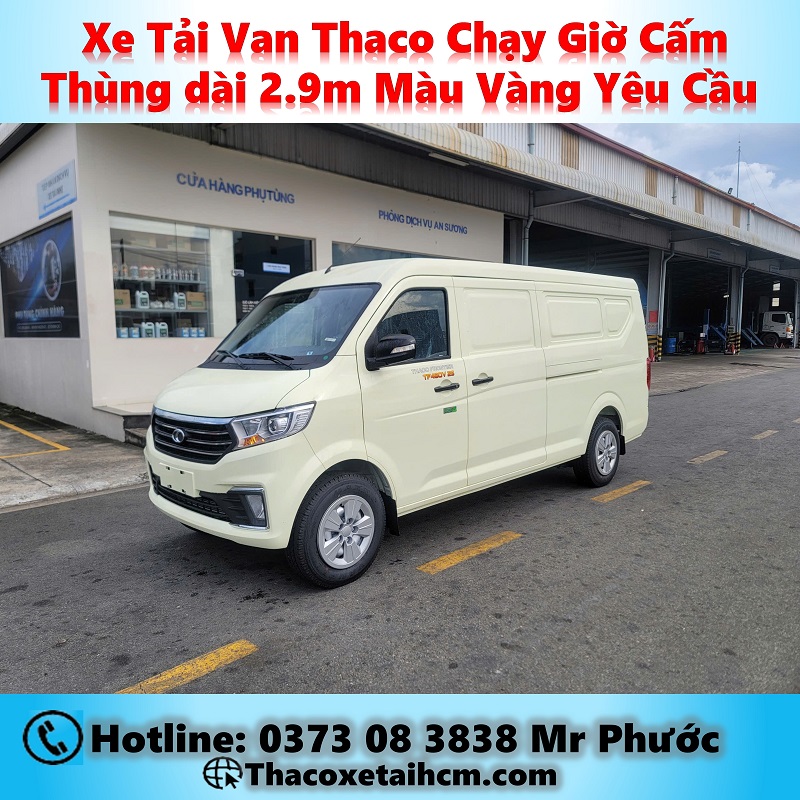 Xe Van TF480V2S Chạy Giờ Cấm Thùng Dài 2.9m