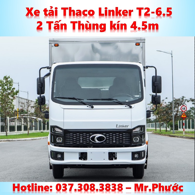 Cabin Thaco Linker T2 6.5 Thùng Kín Cabin Thaco Linker T2 6.5 Thùng Kín