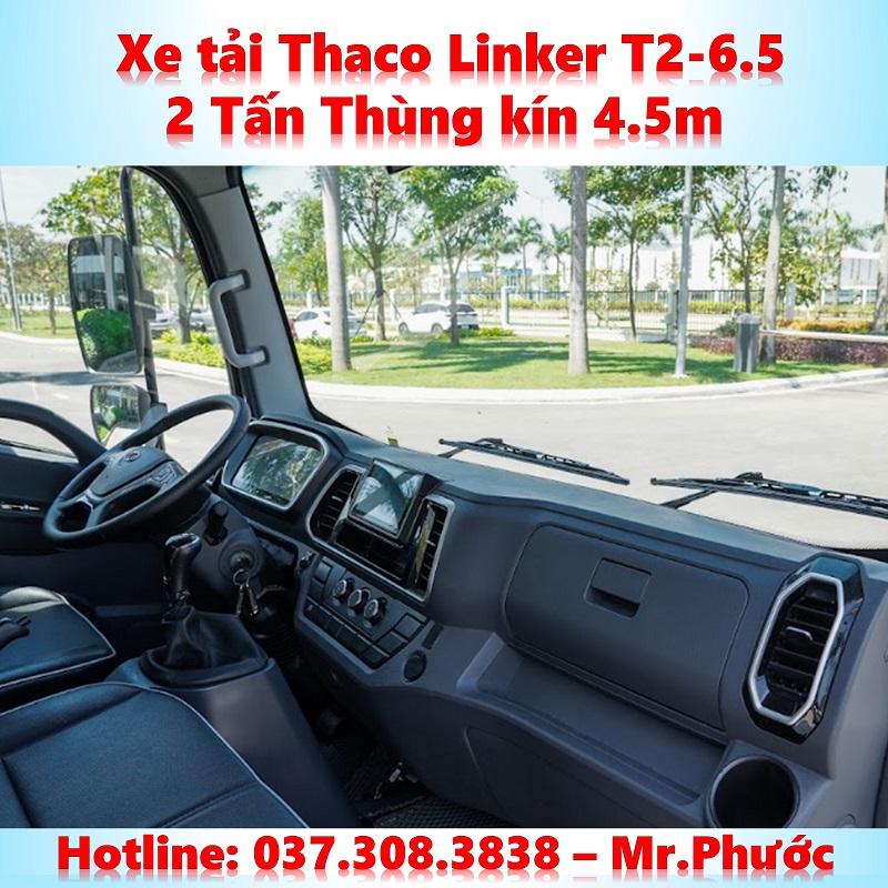 Nội Thất Xe Tải Thaco T2 6.5 Nội Thất Xe Tải Thaco T2 6.5