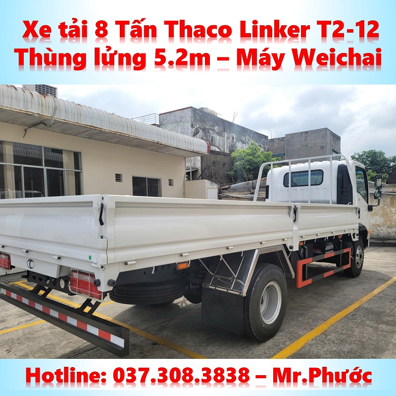 Thaco Linker 8.1 Tấn thùng 5.2m Thaco Linker 8.1 Tấn thùng 5.2m
