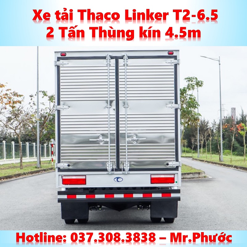 Xe Tải Thaco 2T Thùng Kín Inox Xe Tải Thaco 2T Thùng Kín Inox