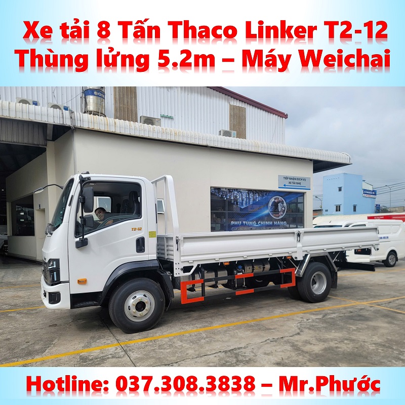 Xe tải Thaco 8 Tấn thùng lửng Xe tải Thaco 8 Tấn thùng lửng